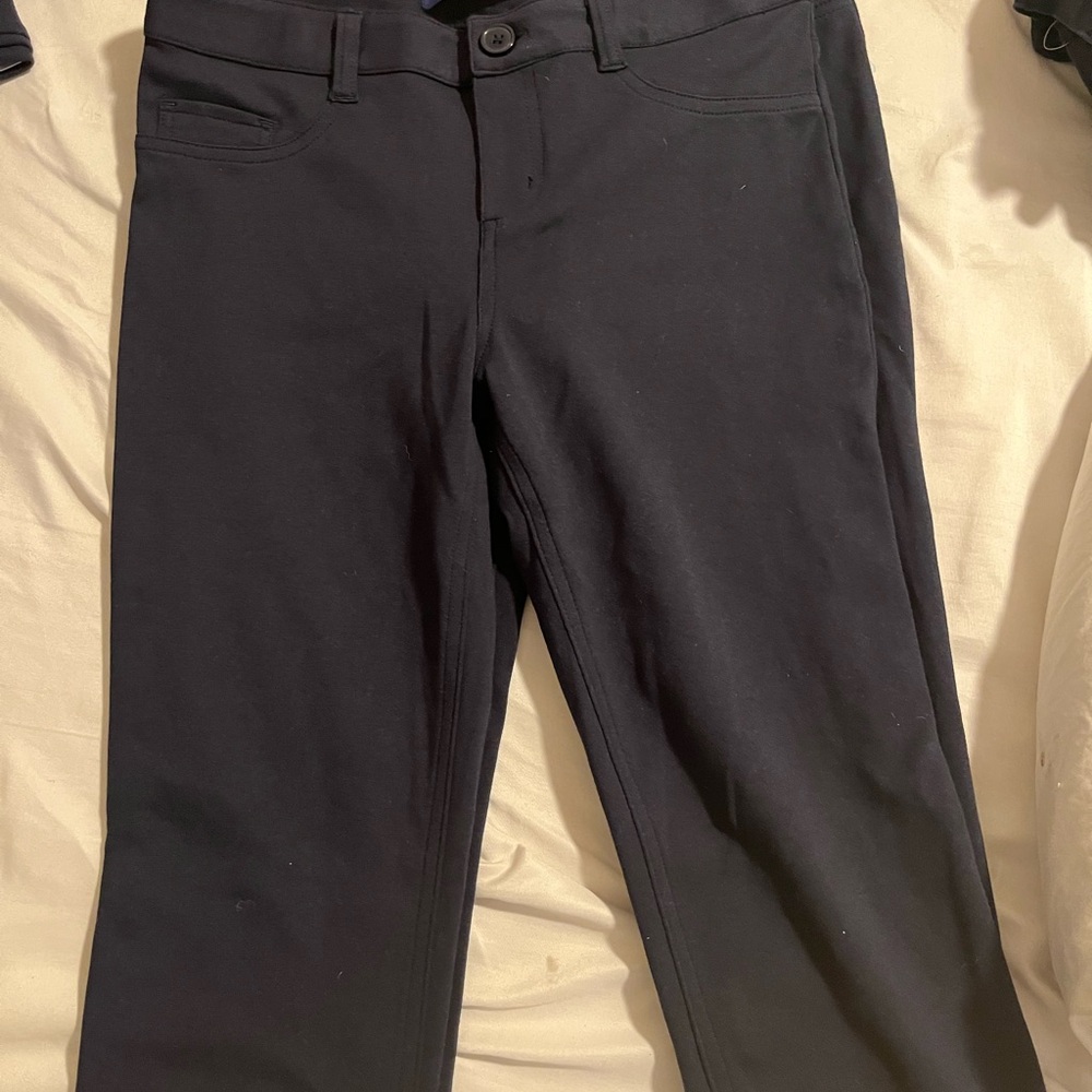 Brand new French toast girls navy blue pointe uniform skinny pants size 14